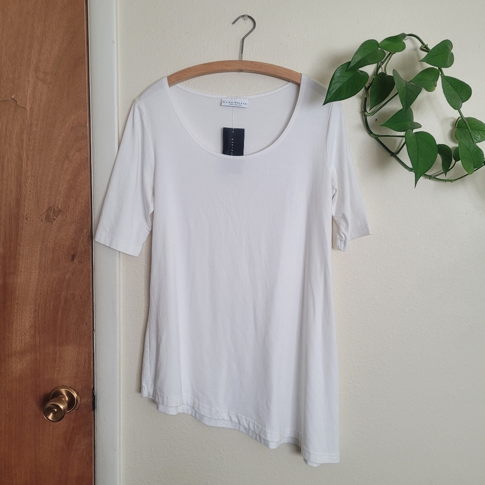 NWT bryn Walker | Asymmetrical White Top